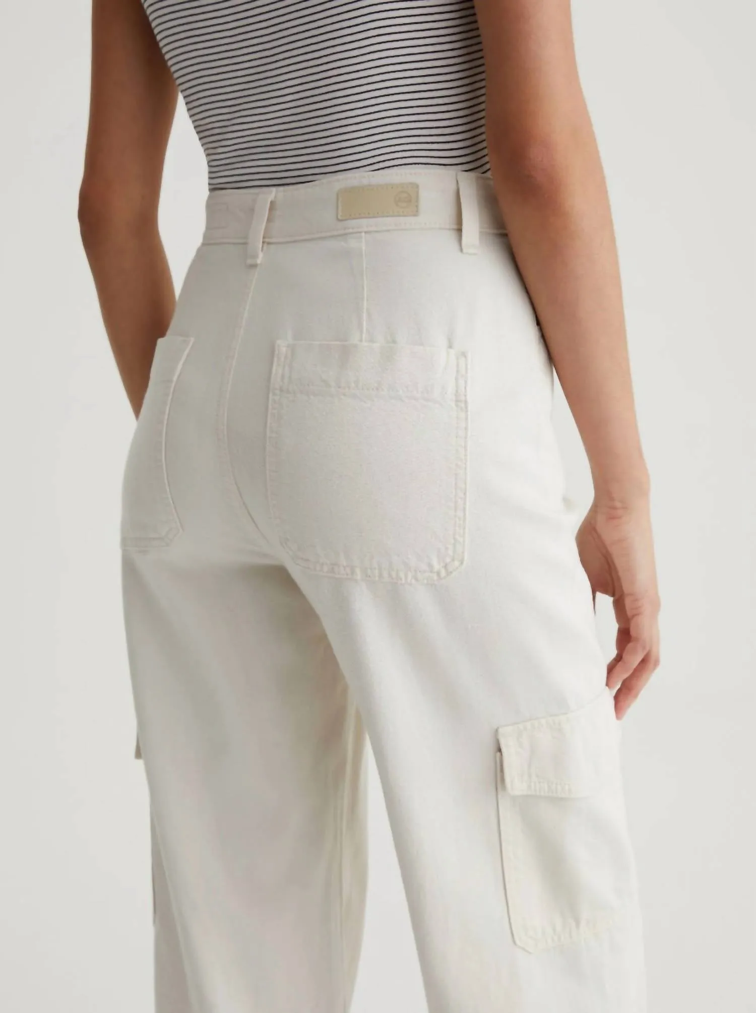 Ag Jeans - Gatina Wide Leg Cargo Jeans