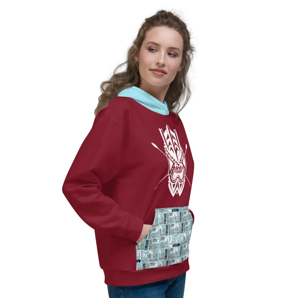 All Over Tiki Hoodie