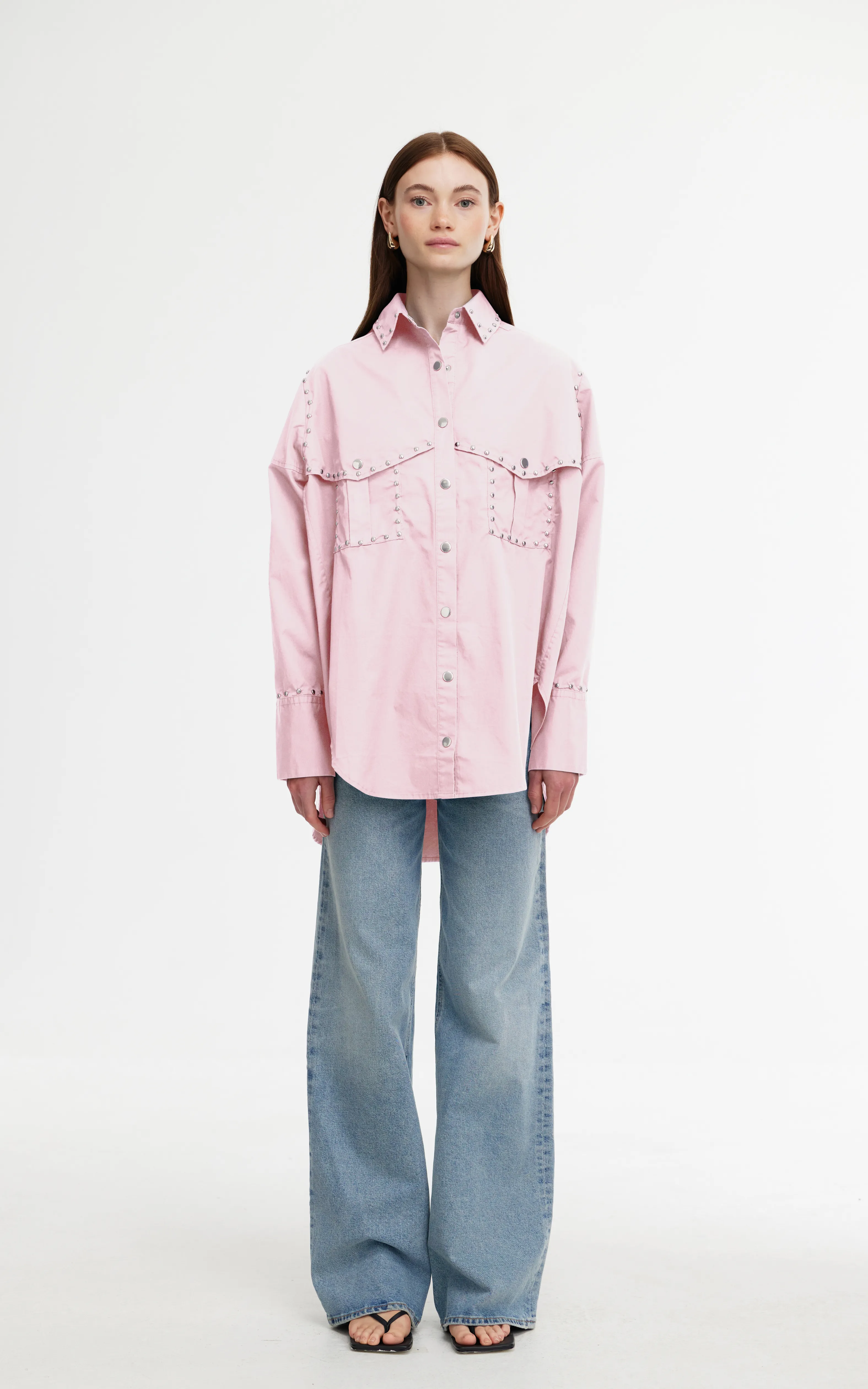 ASHLEY SHIRT - BLUSH