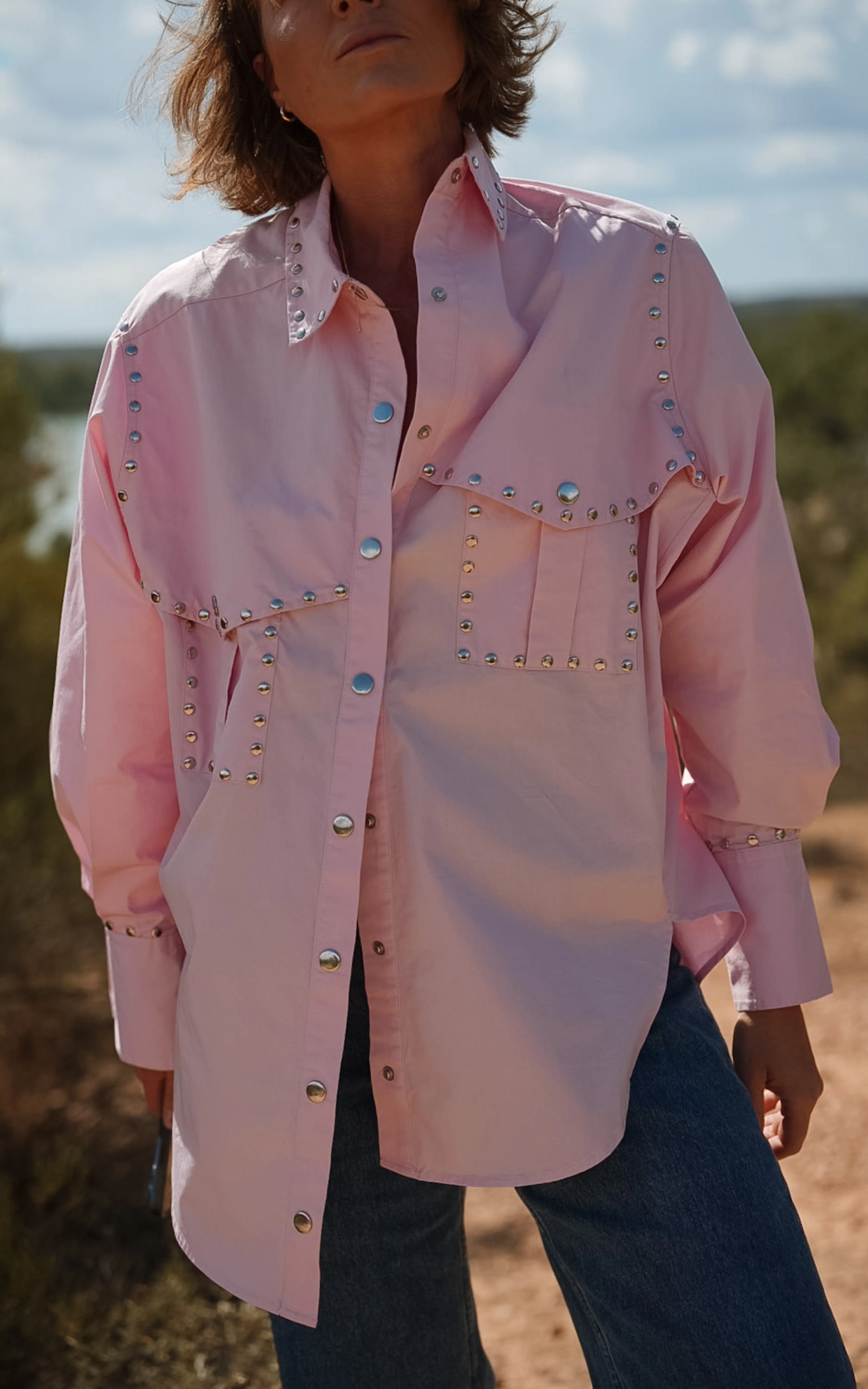 ASHLEY SHIRT - BLUSH