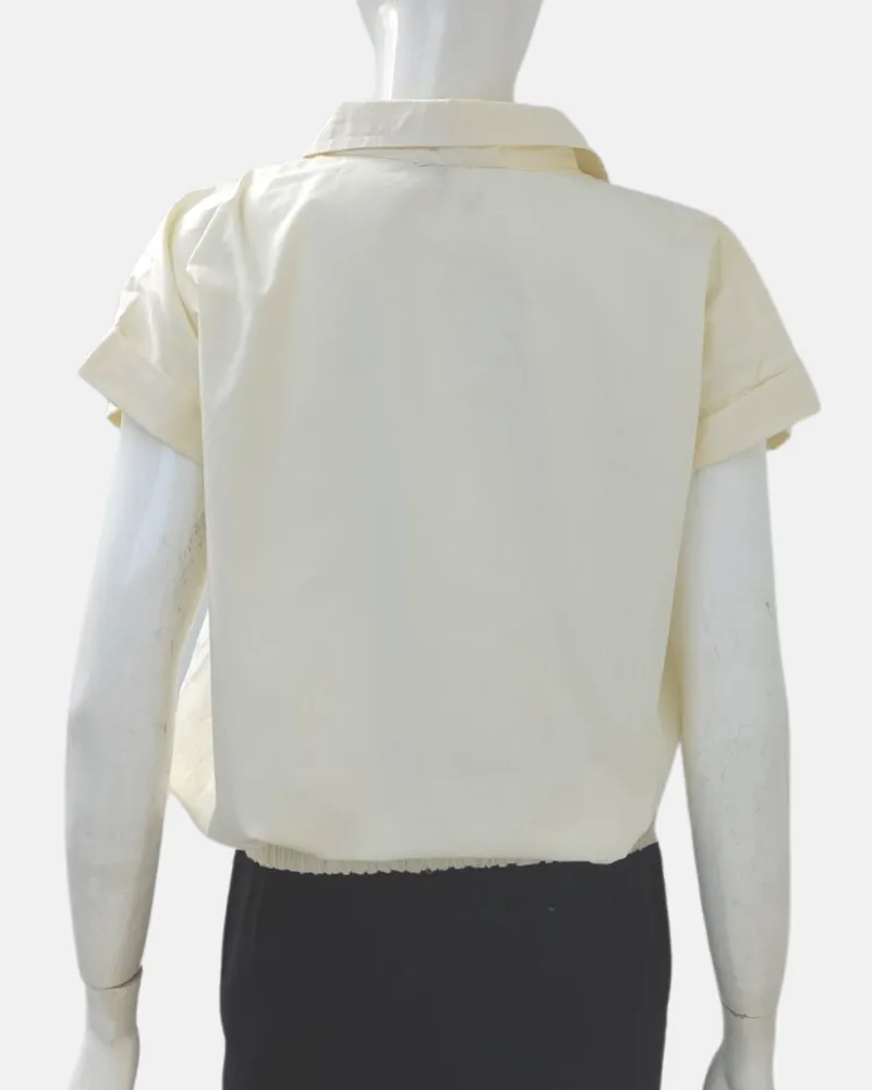 Blair Collared Neckline Cotton Top