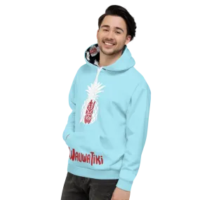 Blue Tiki Hoodie