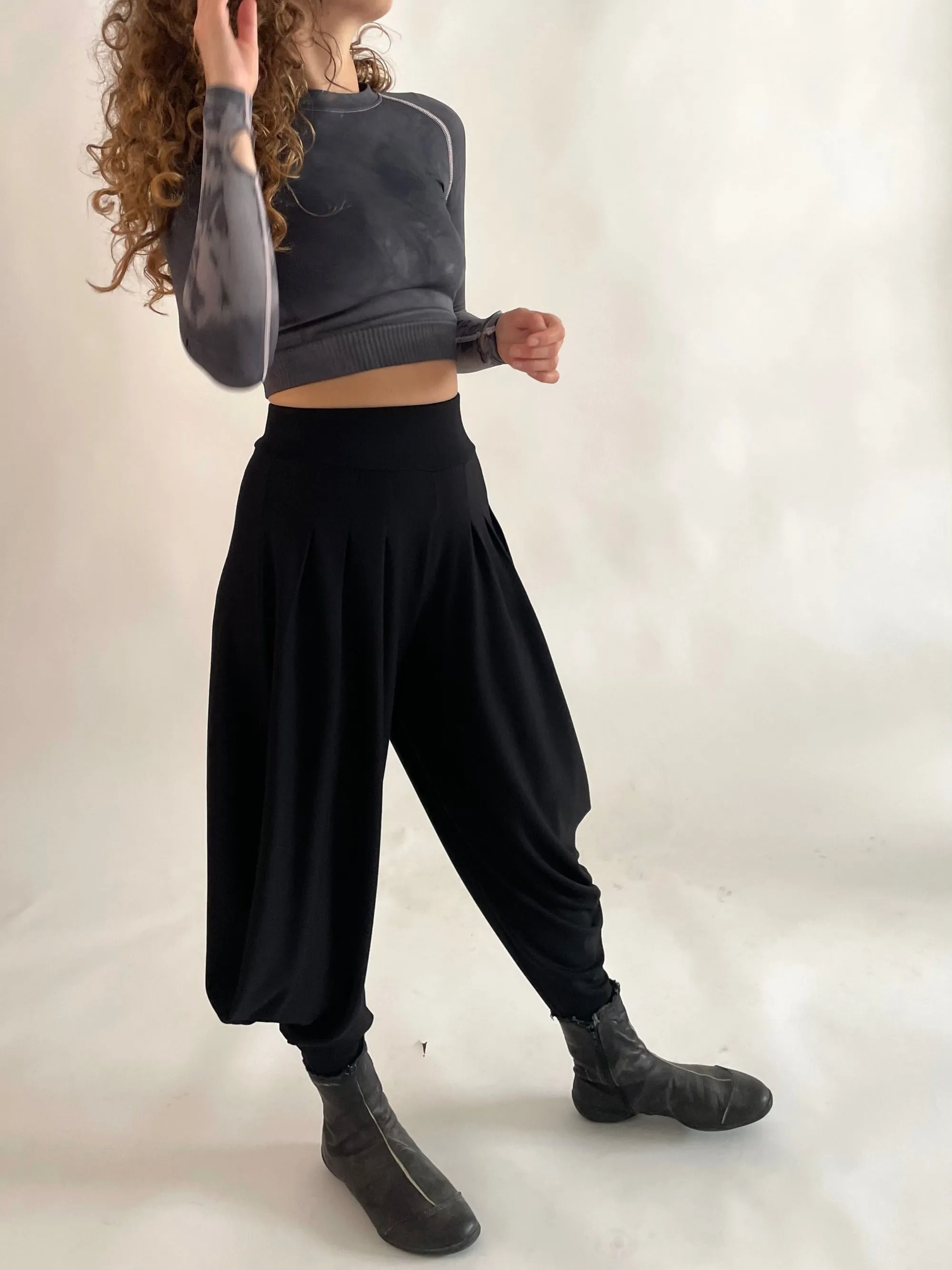 Butoh Pants - black Jersey