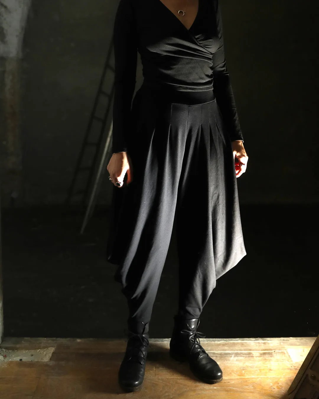 Butoh Pants - black Jersey