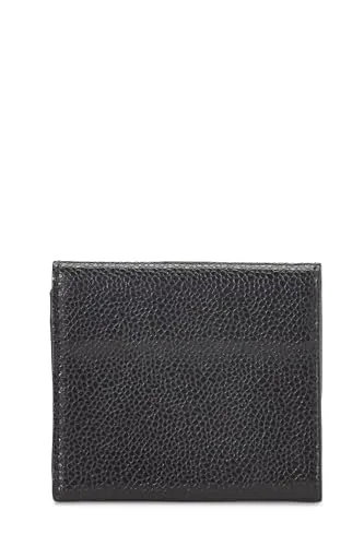 Chanel,  Black Caviar Timeless 'CC' Coin Purse, Black