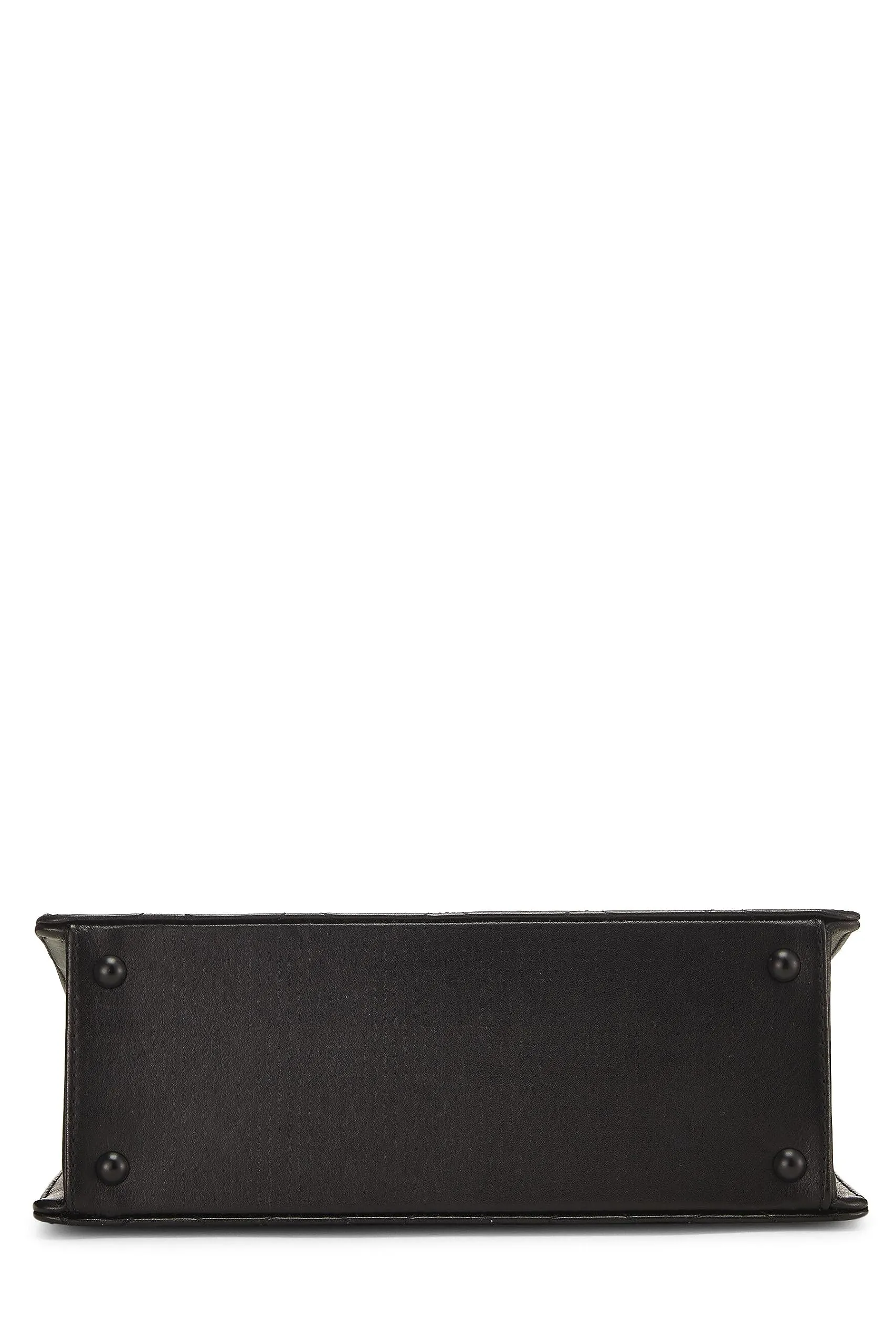 Chanel,  Black Lambskin Shoulder Bag, Black