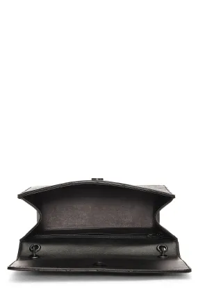 Chanel,  Black Lambskin Shoulder Bag, Black