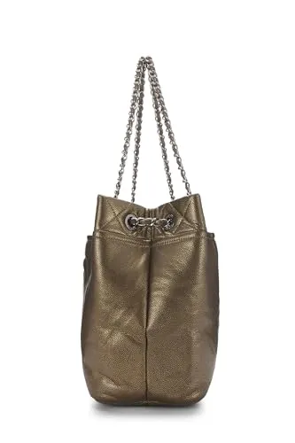 Chanel,  Gold Caviar Timeless 'CC' Soft Shopper Large, Gold