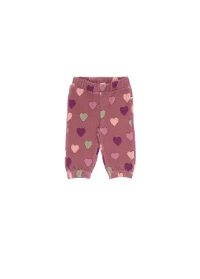 CHRISTY BABY JOGGING-Hearts Print