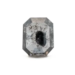 Cut Corner Rectangle Rose Cut Salt   Pepper Diamond No.2 | 0.49ct