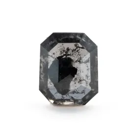 Cut-Corner Rectangular Salt   Pepper Diamond No.1 | 0.49ct