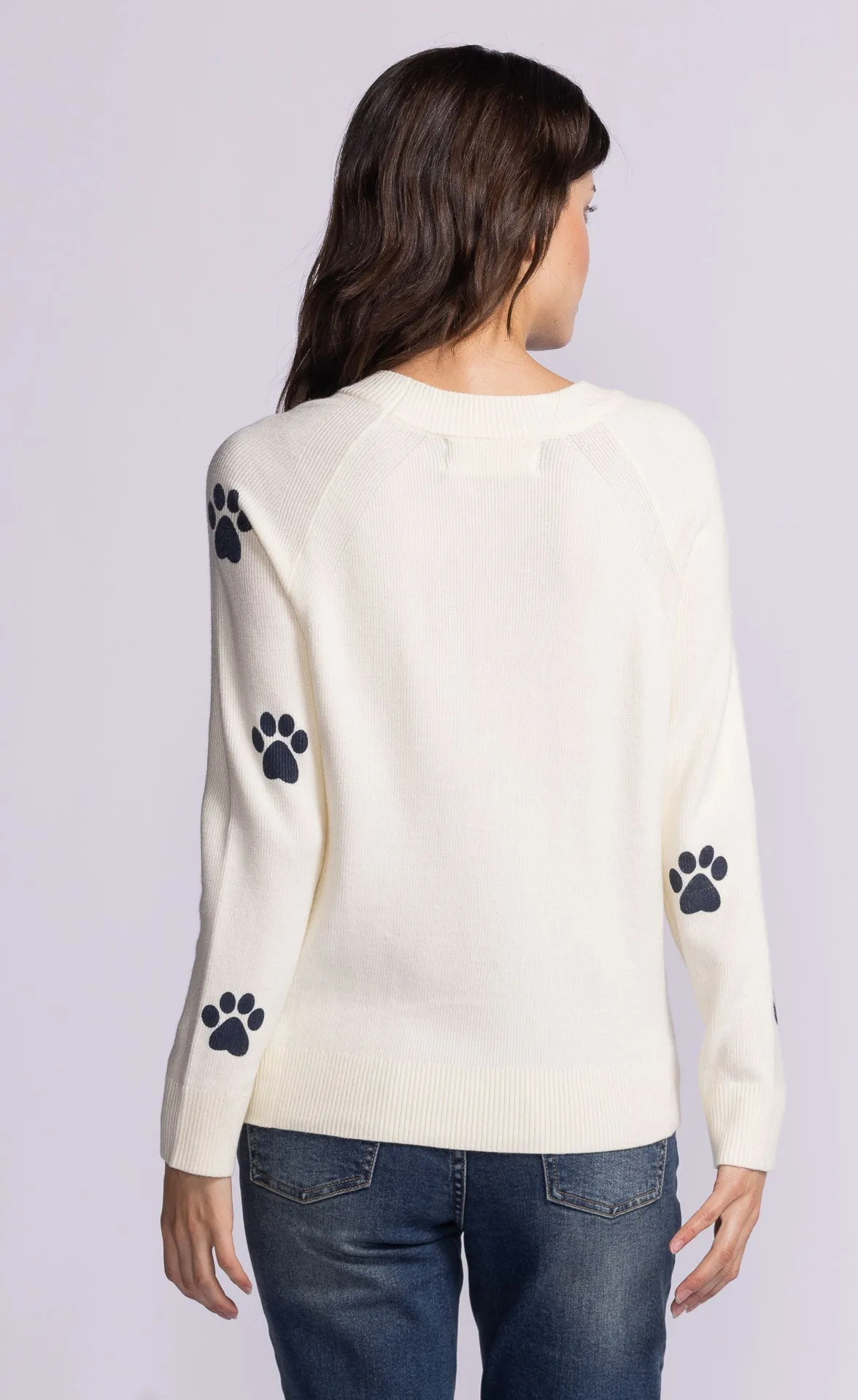 Hayden Sweater - White