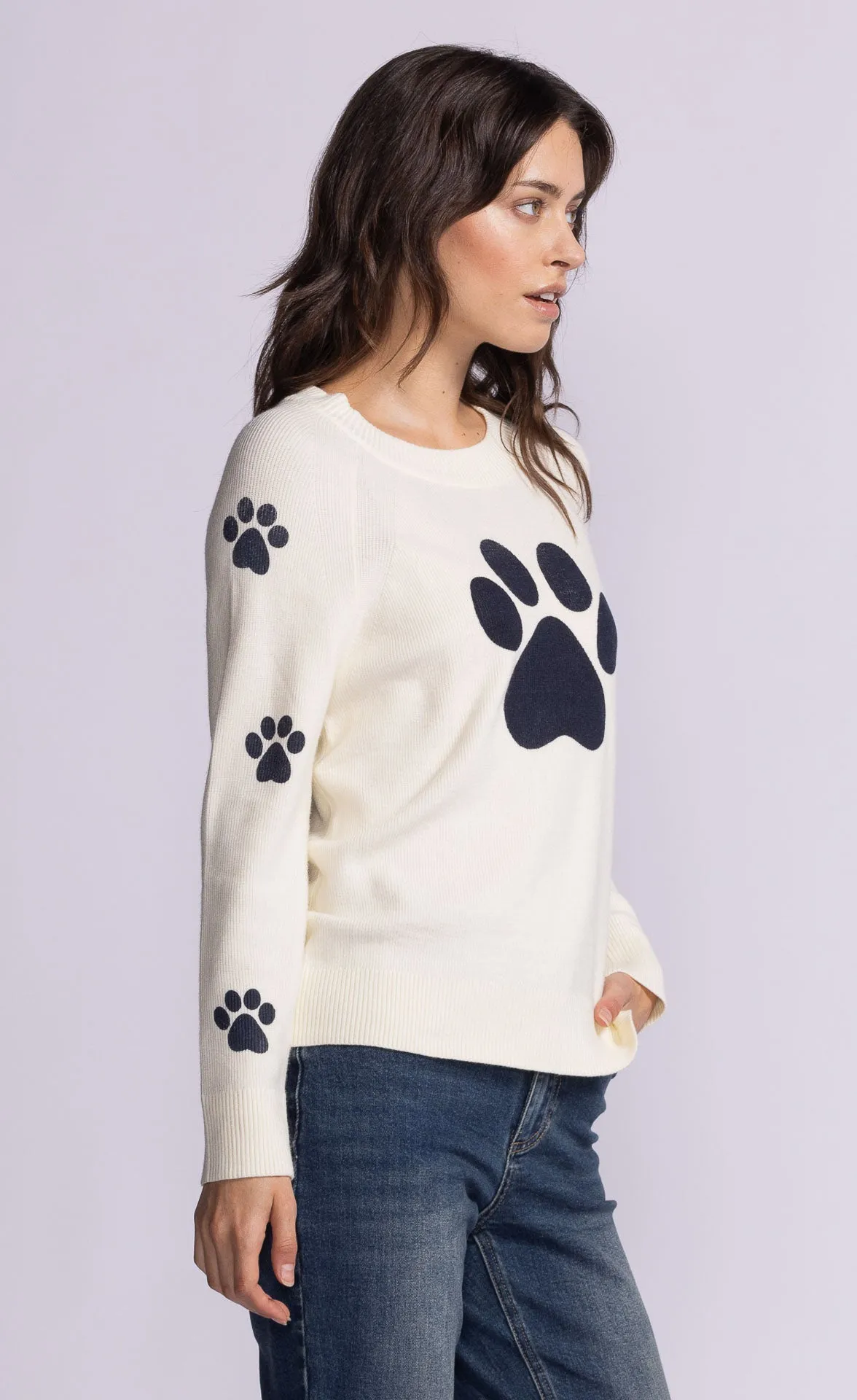 Hayden Sweater - White