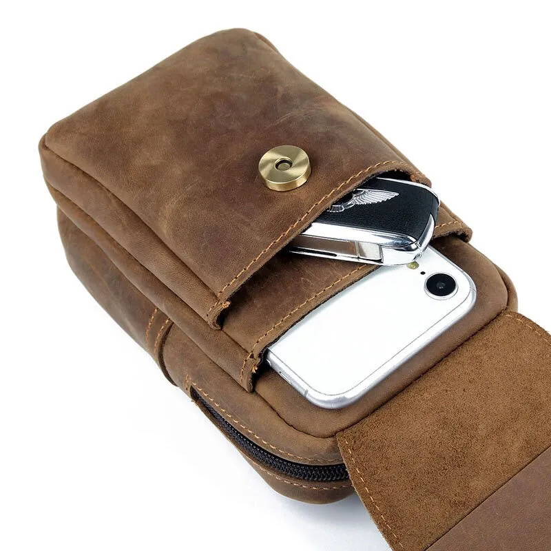 Leather Waist Pack YG5006