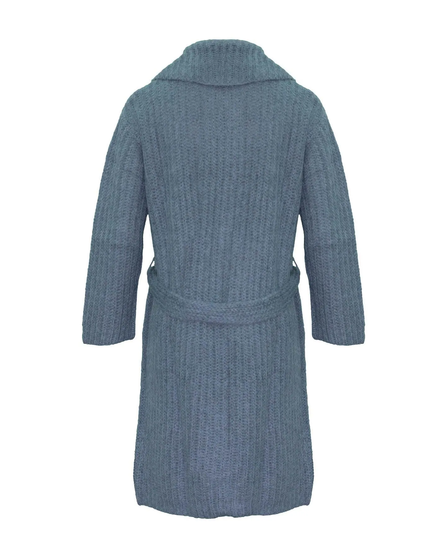 Long Mohair Blend Coatigan