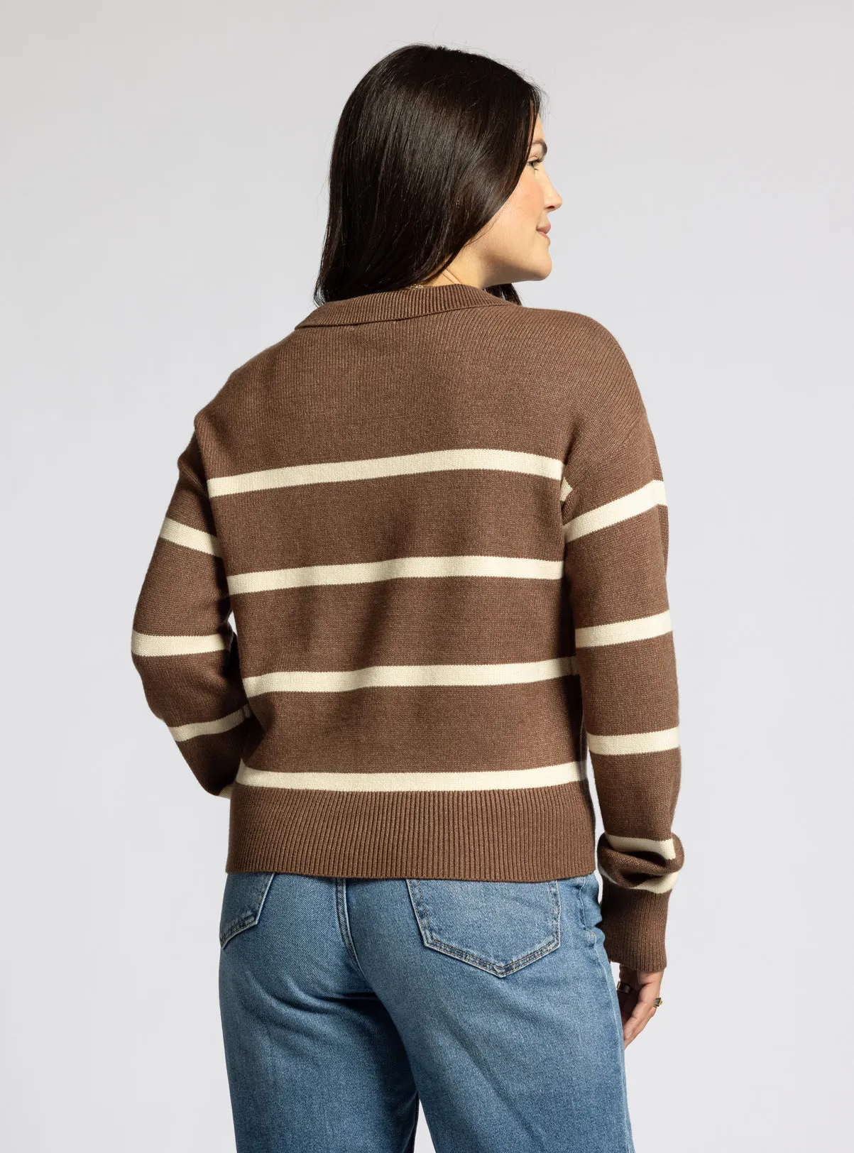 Lotus Stripe Sweater - FINAL SALE