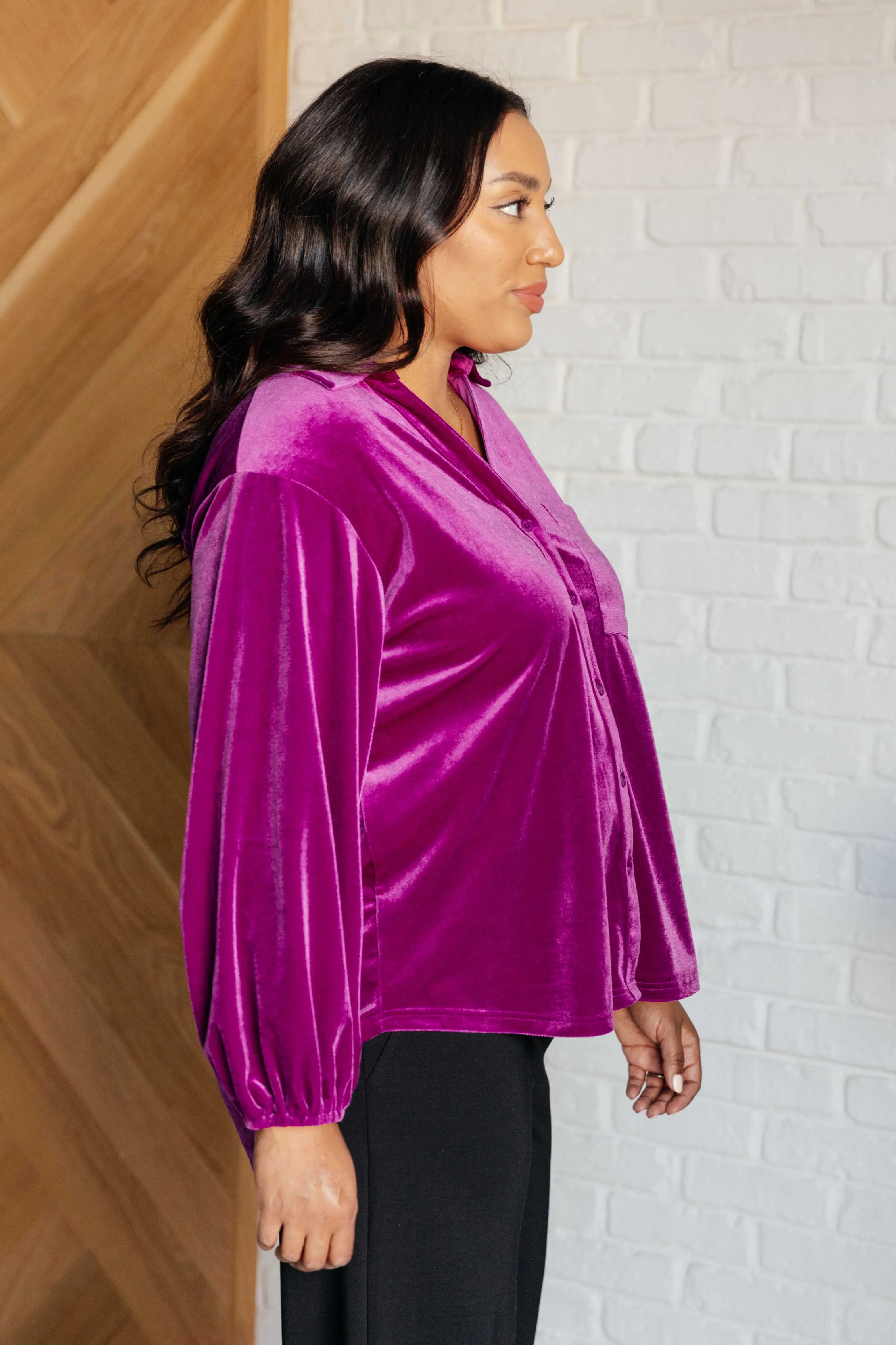Marianne Velvet Top