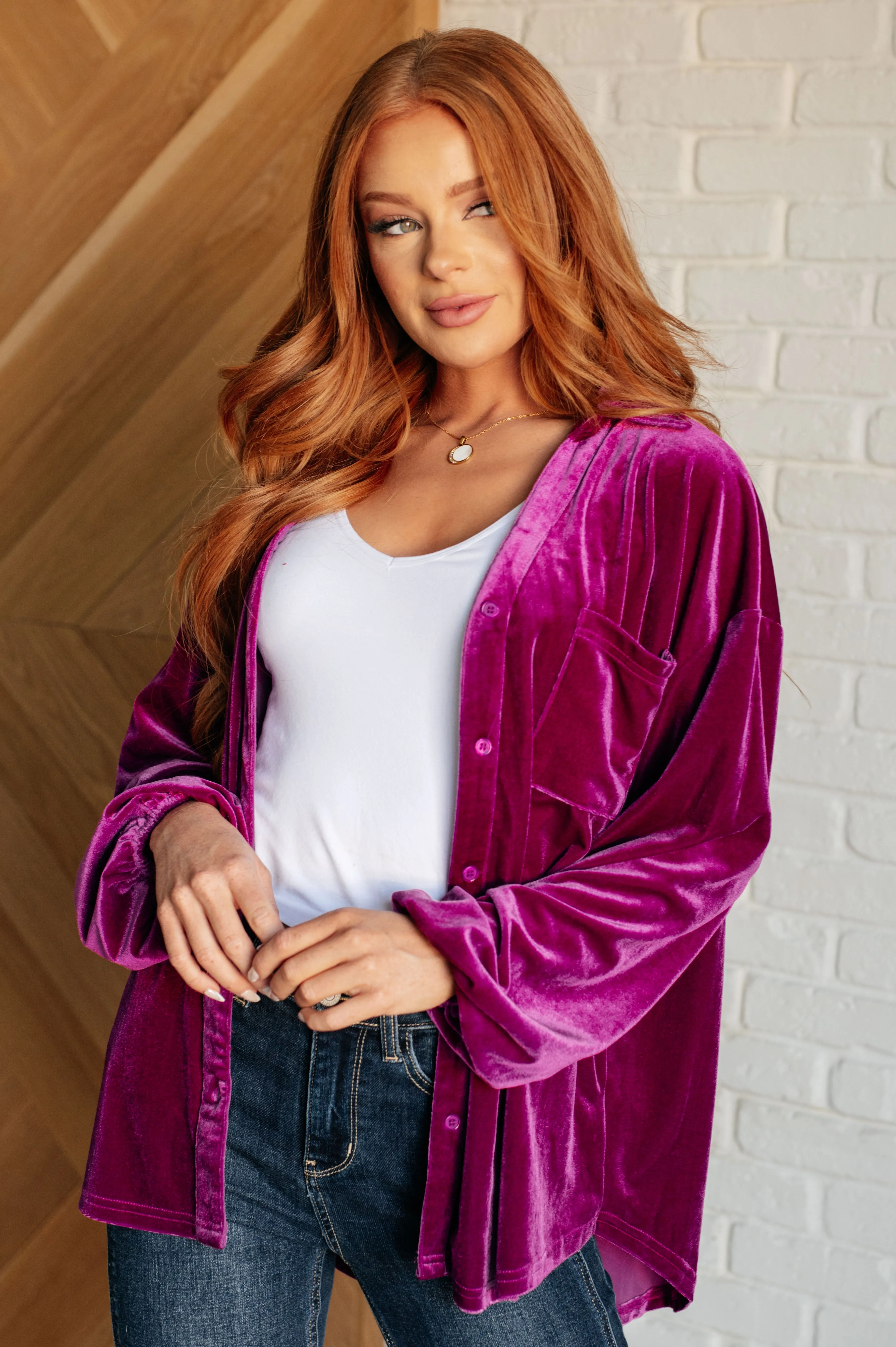 Marianne Velvet Top