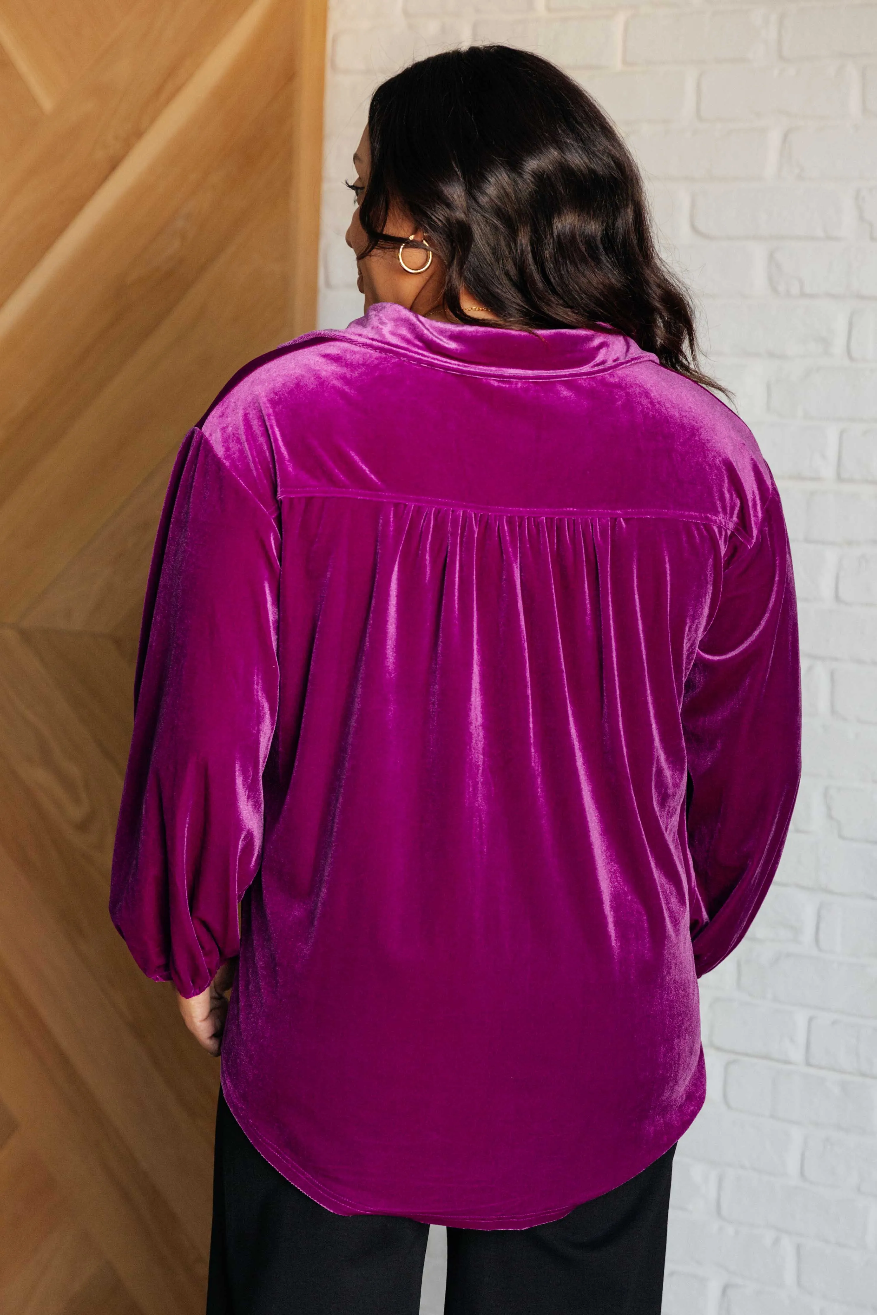 Marianne Velvet Top