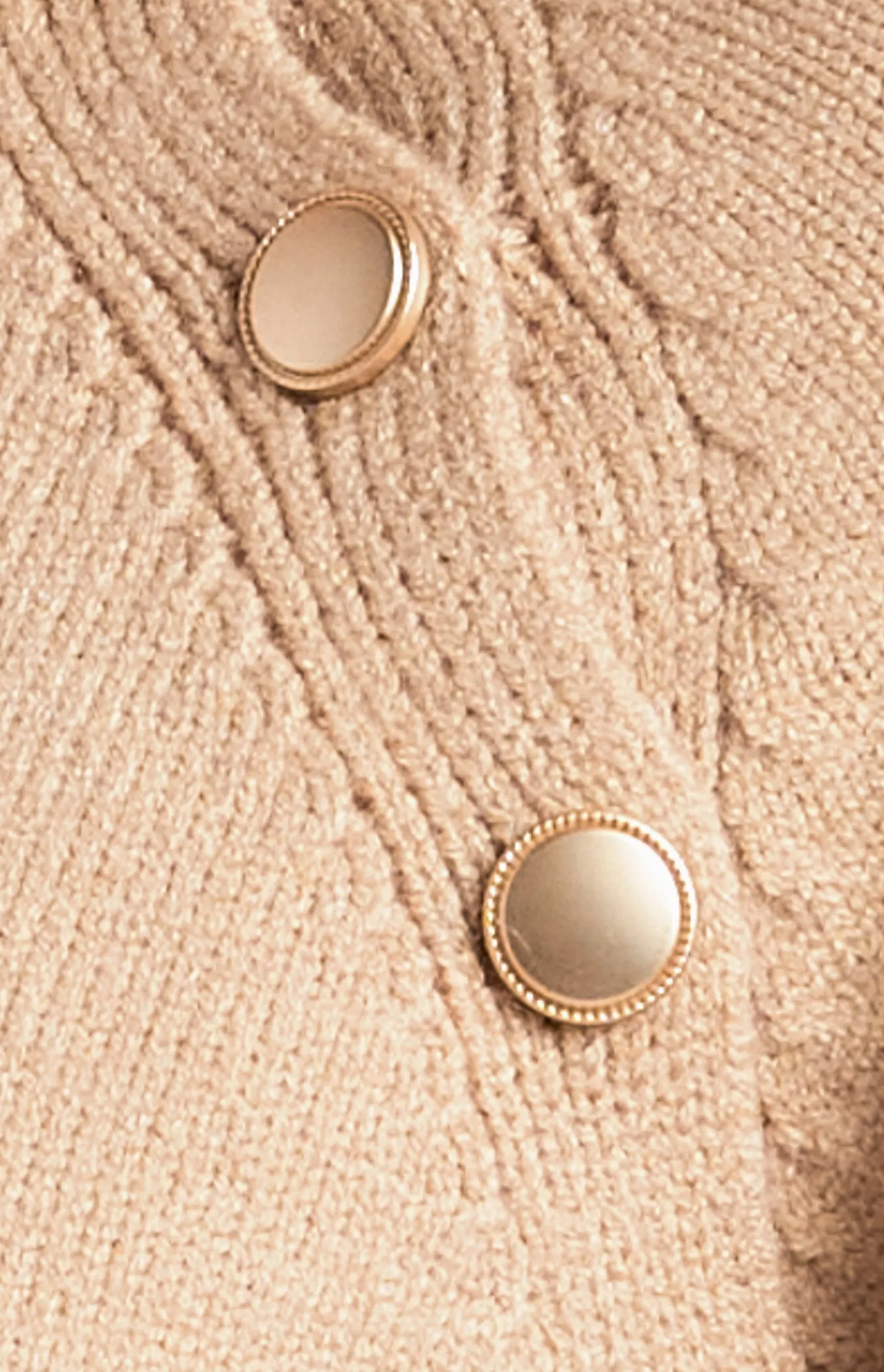 Maxwell Knit Jumper - Latte