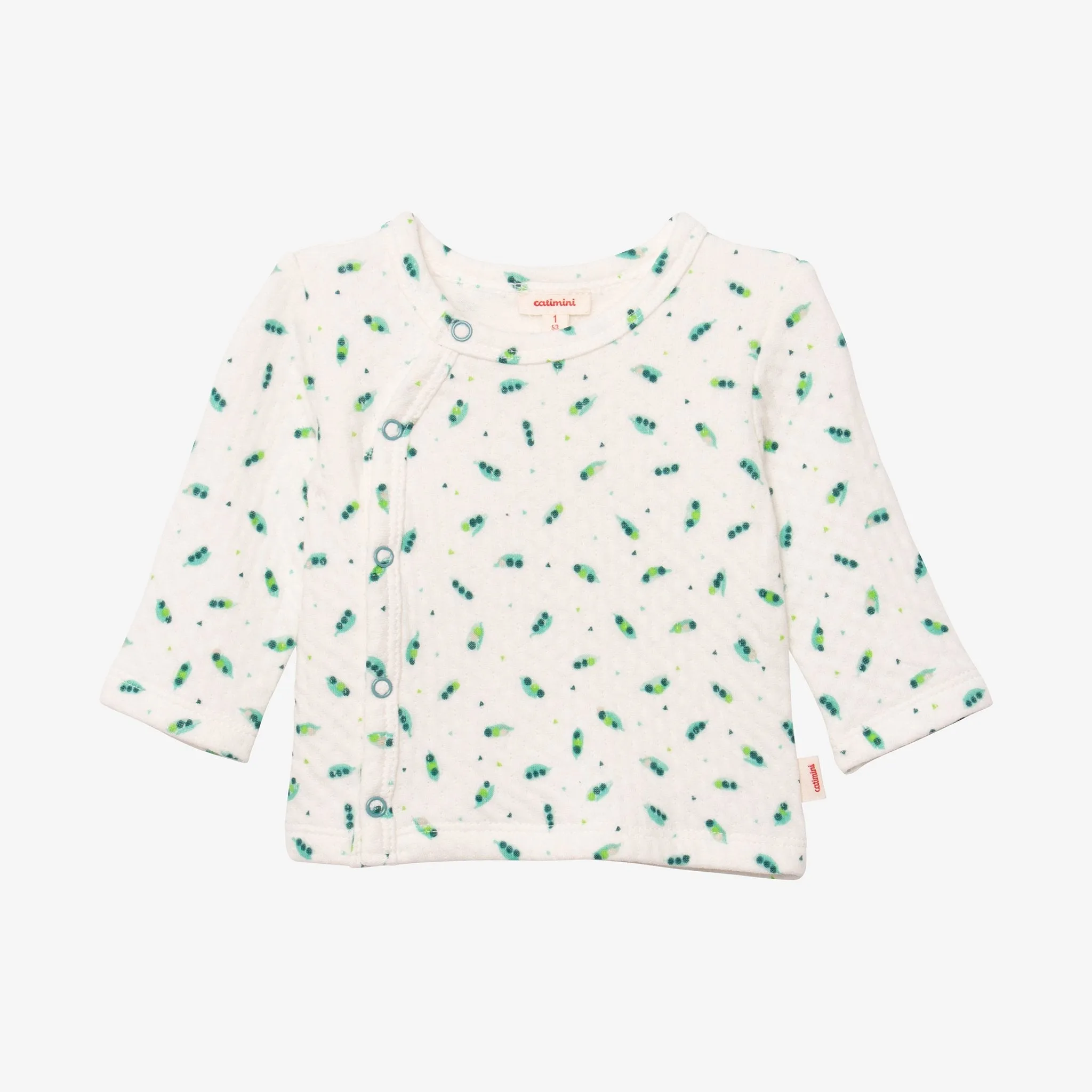 Newborn long sleeve pea in a pod T-shirt
