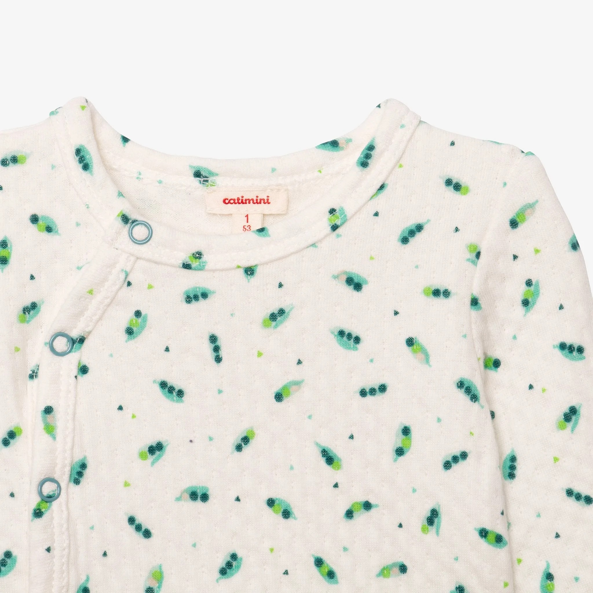 Newborn long sleeve pea in a pod T-shirt
