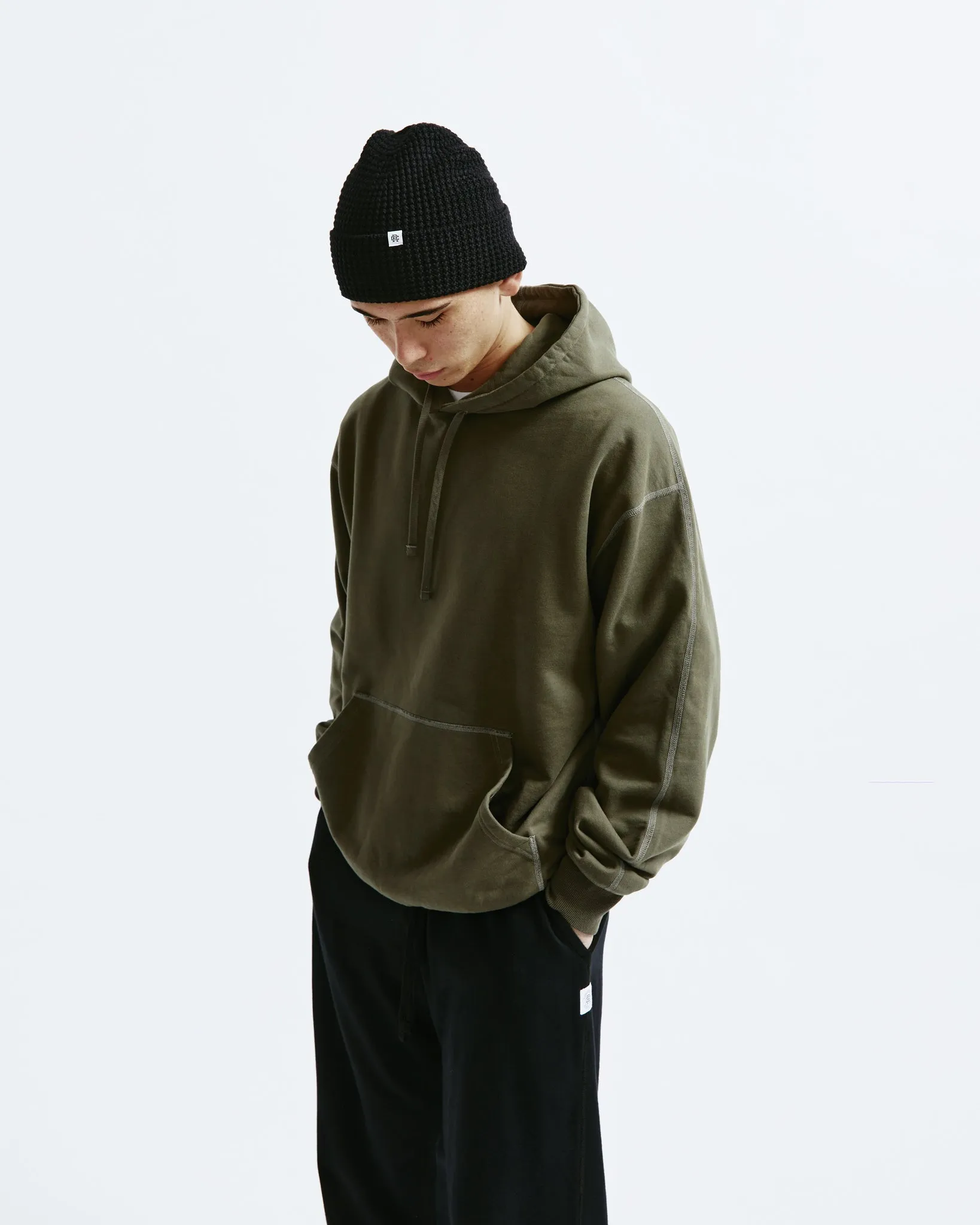 Relaxed Hoodie Mid Terry