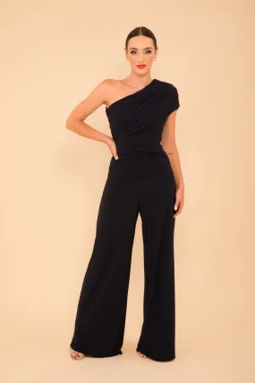 Rhodium jumpsuit in navy