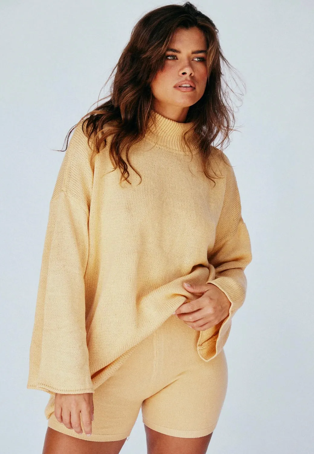 SEEKER KNIT TOP - MANGO