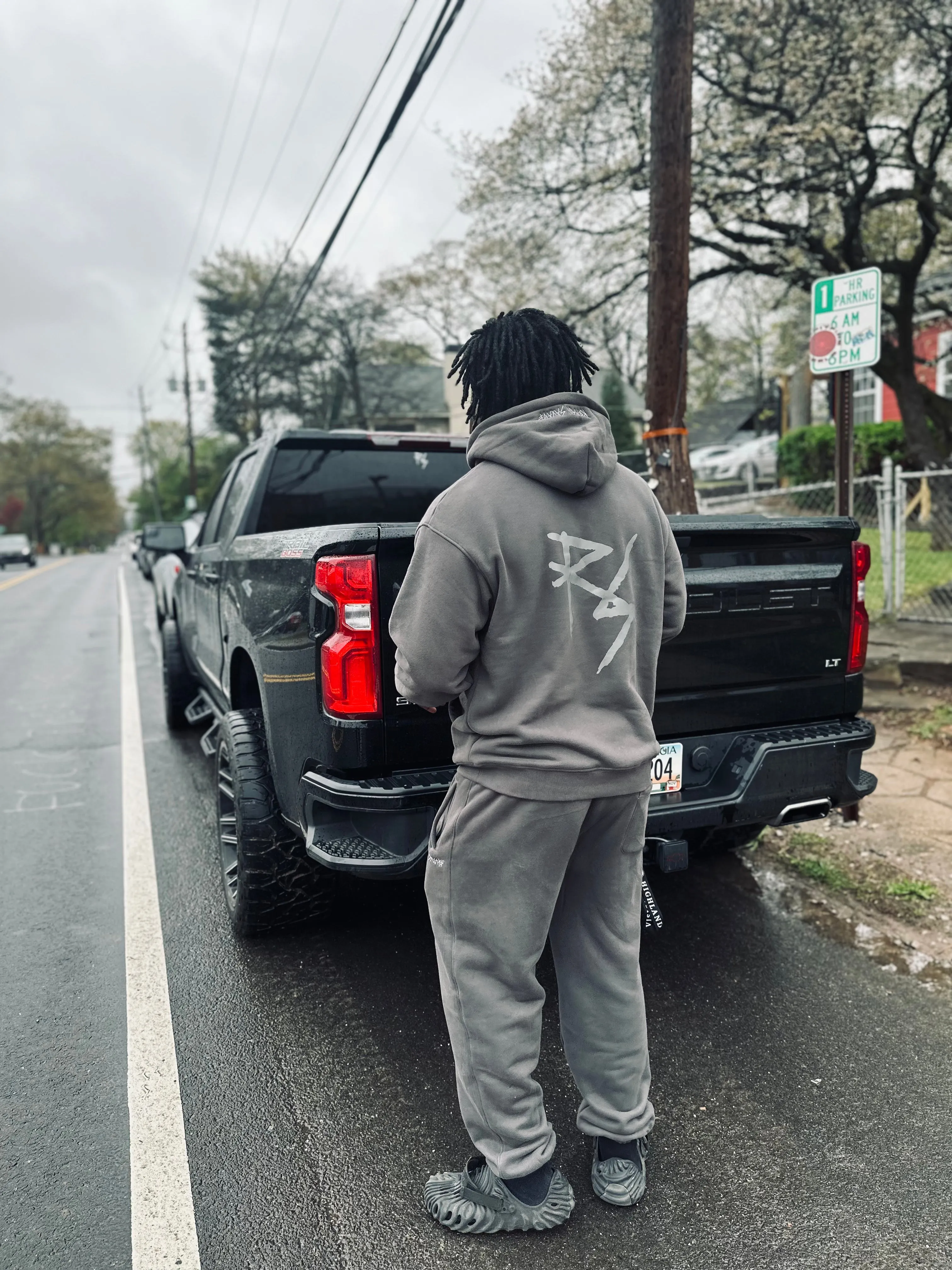 Slate Grey Sweatsuit
