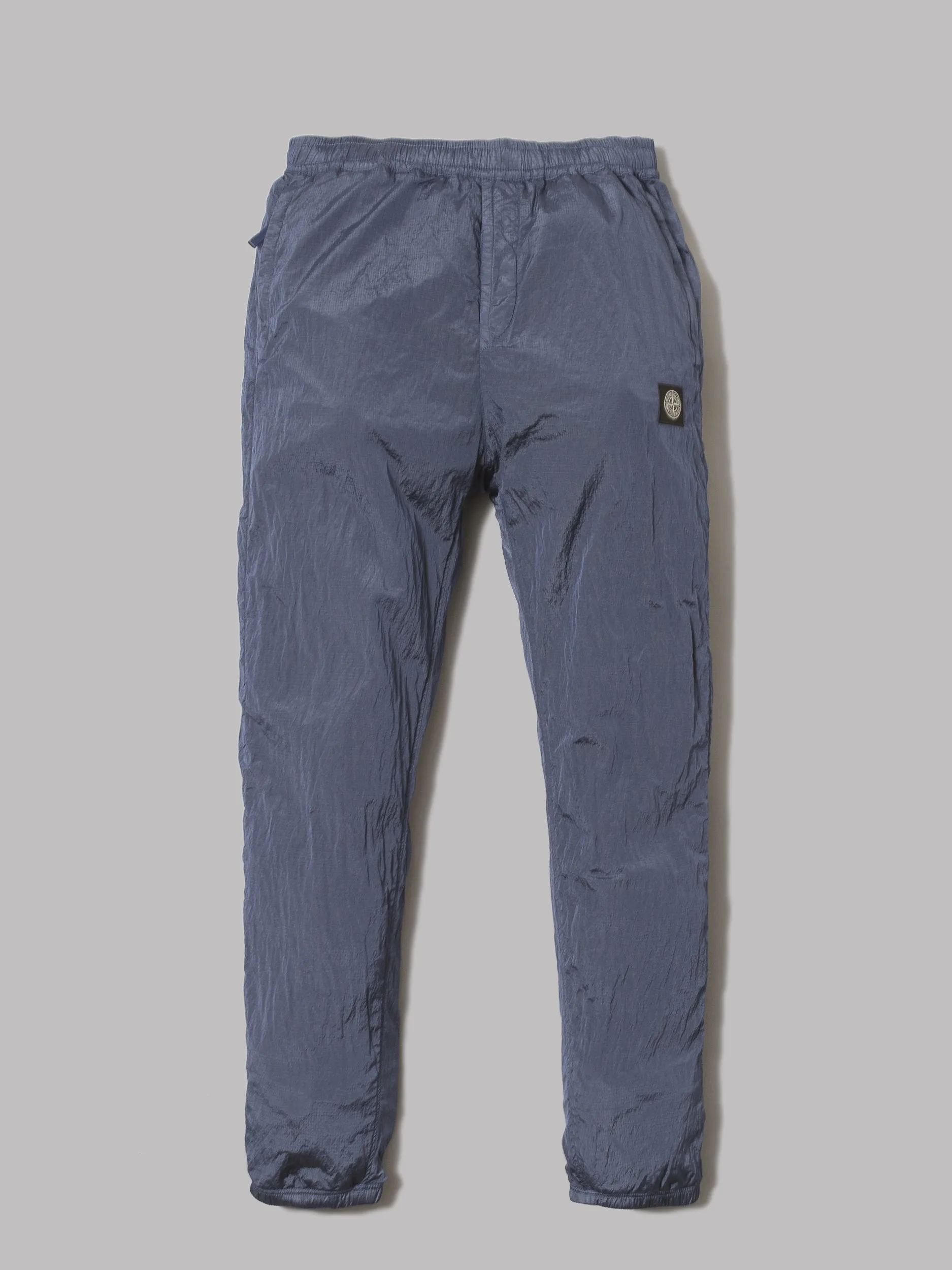 Stone Island Nylon Metal Logo Track Pants (Aviation Blue)