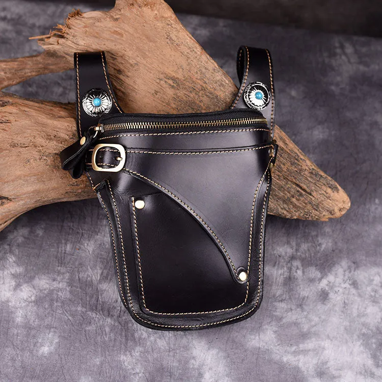 YAAGLE Leather Waist Pack YG883