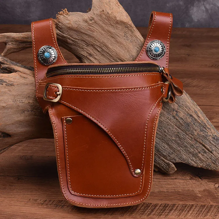 YAAGLE Leather Waist Pack YG883